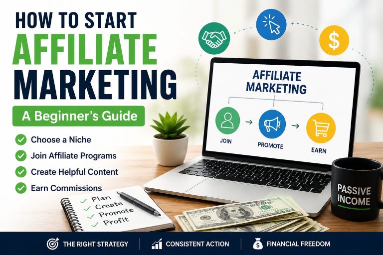 How to earn by Affiliate Marketing.