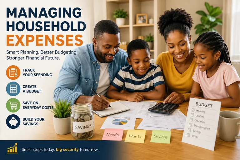 How to manage household expenses